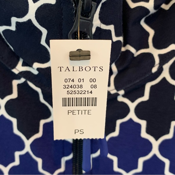 *NWT* T by Talbots Yoga Track Jacket - Picture 13 of 15